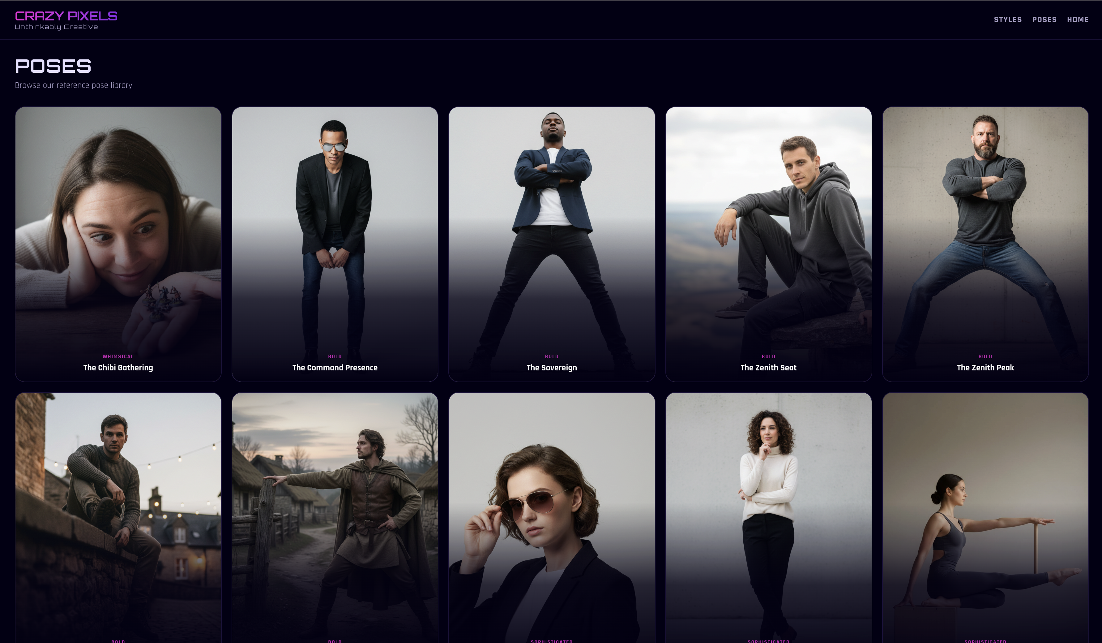 Pose Reference Library preview
